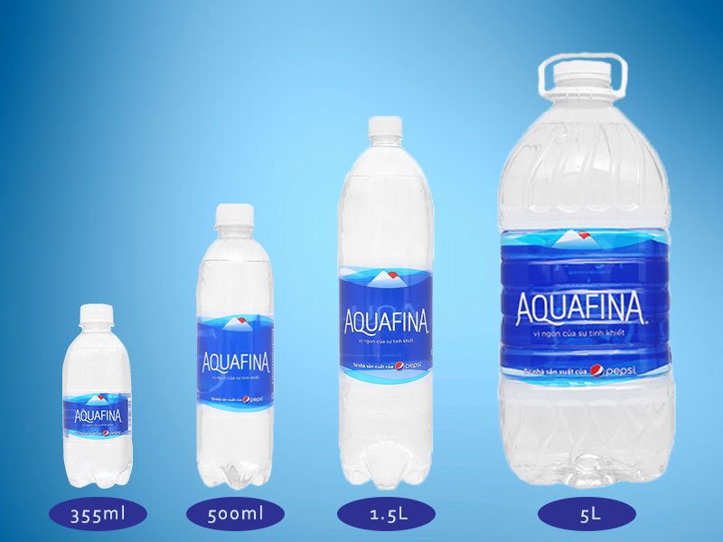 Các sản phẩm của Aquafina