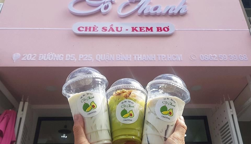 Chè sầu kem bơ cô Thanh - Top 5 quán chè chất lượng quận Bình Thạnh